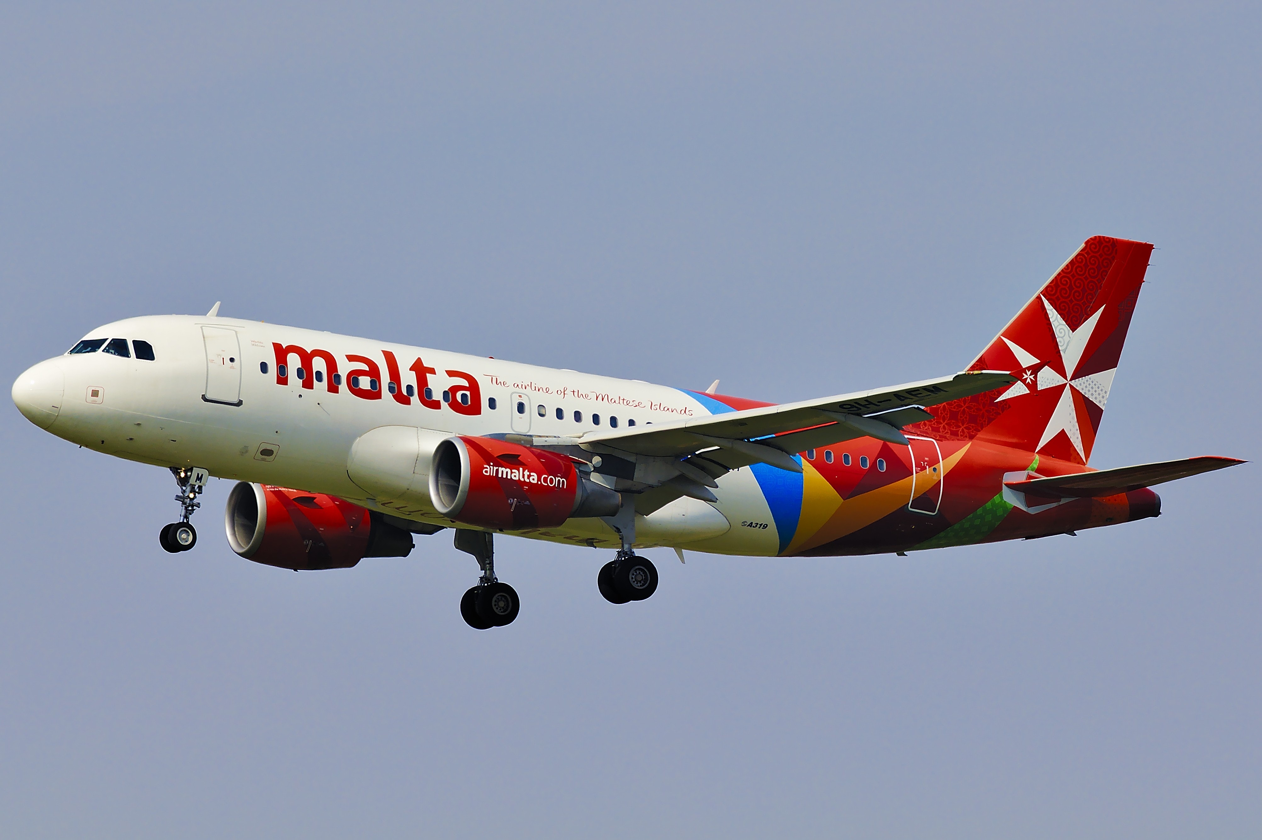 A320 Air Malta landing at Orly Airport HD photo by Daniel Eledut