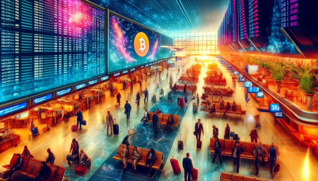 Bitcoin and aviation industrie