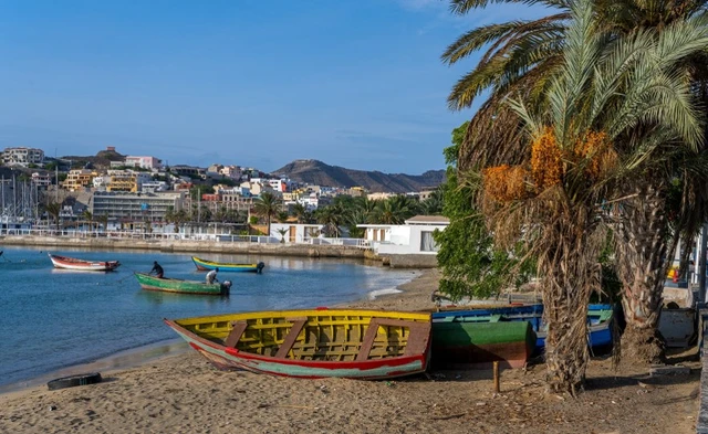 sao vicente mindelo kapverden fischerboote